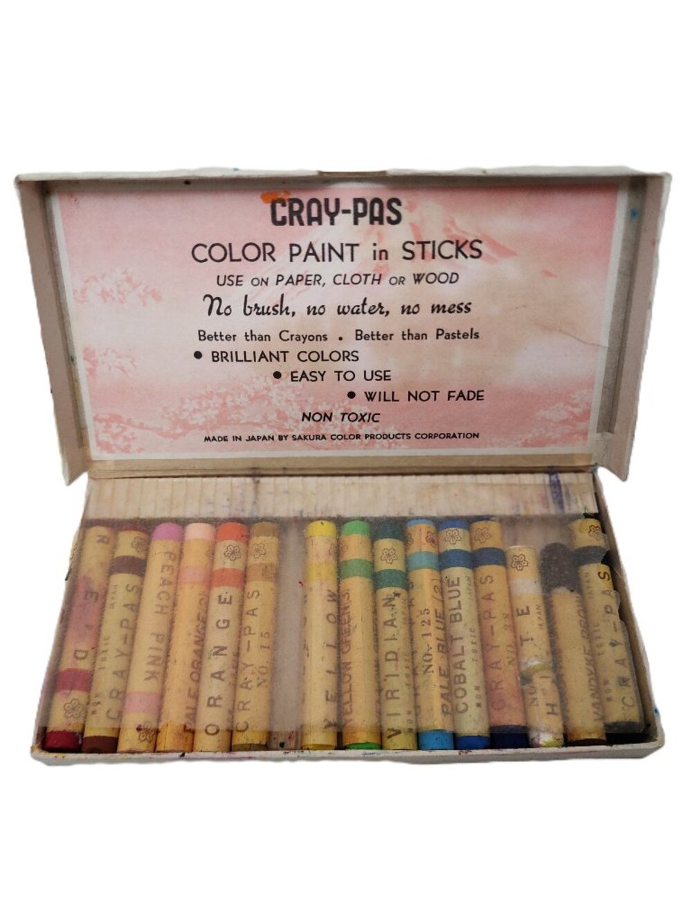 Sakura Cray-Pas Oil Pastel Crayon Set Vintage RARE DISCONTINUED